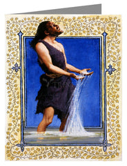 Note Card - St. John the Baptist by L. Glanzman