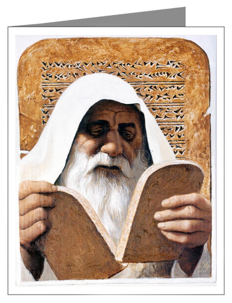 Moses - Note Card Custom Text by Louis Glanzman - Trinity Stores