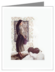 Note Card - Samaritan Woman by L. Glanzman