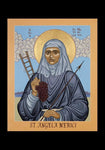 Holy Card - St. Angela Merici by L. Williams