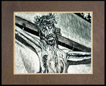 Wood Plaque Premium - Crucifix, Coricancha Peru: 