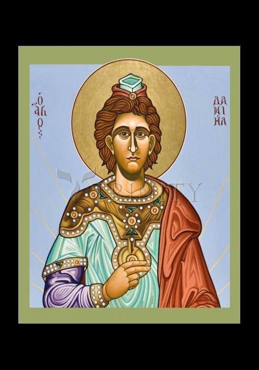 St. Daniel the Prophet - Holy Card