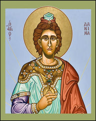 Wood Plaque - St. Daniel the Prophet by L. Williams