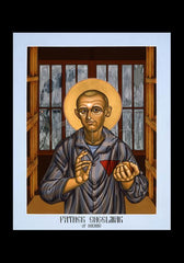 Holy Card - Fr. Engelmar Hubert Unzeitig by L. Williams