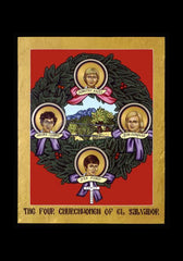 Holy Card - Four Church Women of El Salvador by L. Williams