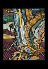 Holy Card - Forest Sing For Joy by L. Williams