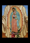 Holy Card - Our Lady of Guadalupe by L. Williams
