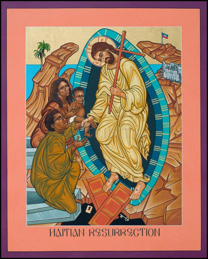 Haitian Resurrection - Wood Plaque