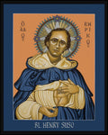 Wood Plaque - Bl. Henry Suso by L. Williams