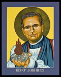 Wood Plaque - Rev. Bishop John E. Hines by L. Williams