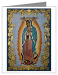 Custom Text Note Card - Our Lady of Guadalupe by L. Williams