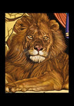 Holy Card - Lion of Judah by L. Williams