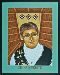 Wood Plaque - Sr. Marguerite Bartz by L. Williams