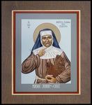 Wood Plaque Premium - Madre Juana de la Cruz by L. Williams