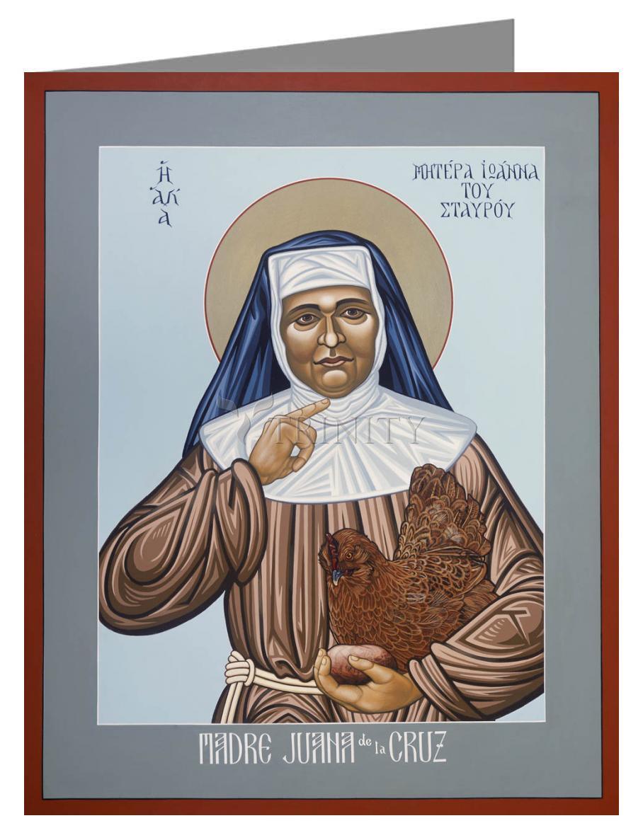 Madre Juana de la Cruz - Note Card Custom Text