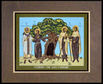 Wood Plaque Premium - Patrons of the AIDS Pandemic by L. Williams