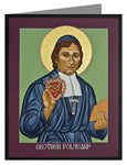 Custom Text Note Card - Venerable Br. Polycarp by L. Williams