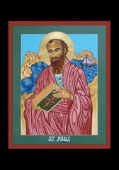 Holy Card - St. Paul of the Shipwreck by L. Williams