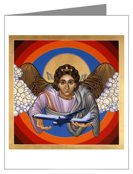 St. Raphael Archangel - Note Card Custom Text
