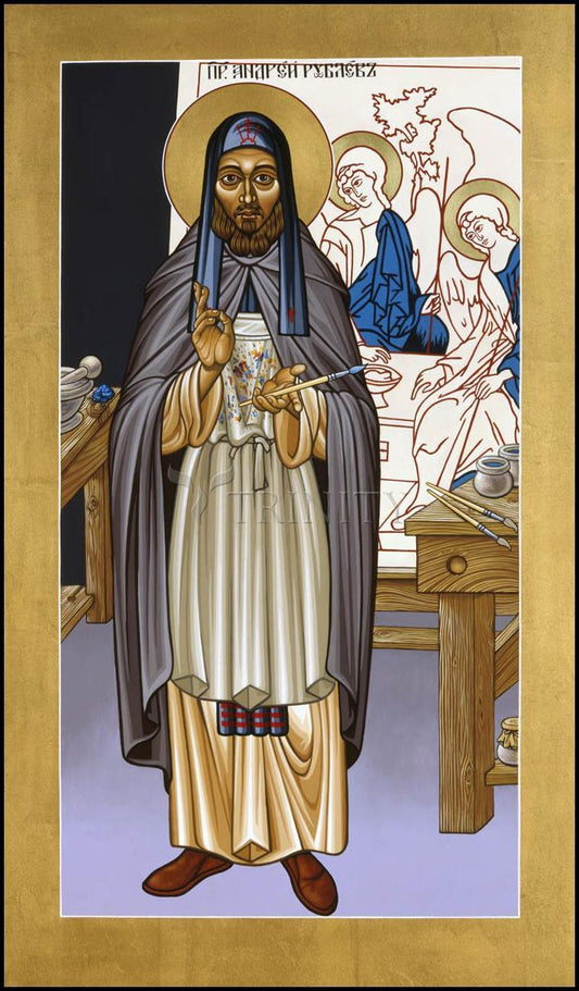St. Andrei Rublev - Wood Plaque