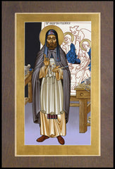 Wood Plaque Premium - St. Andrei Rublev by L. Williams