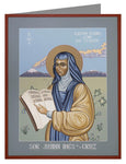 Custom Text Note Card - Sor Juana Inés de la Cruz by L. Williams