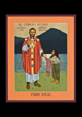 Holy Card - Bl. Stanley Rother by L. Williams