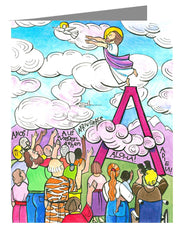 Note Card - All Apostles At Ascension by M. McGrath