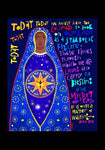 Holy Card - Our Lady as Symbolic Figure - Alfred Delp by M. McGrath