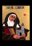 Holy Card - St. Teresa of Avila by M. McGrath