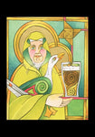 Holy Card - St. Brigid of 100,000 Welcomes by M. McGrath