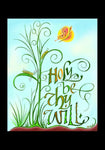 Holy Card - Holy Be Thy Will by M. McGrath