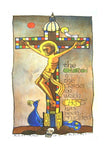 Holy Card - Church Cross by M. McGrath