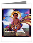 Custom Text Note Card - Child Jesus by M. McGrath