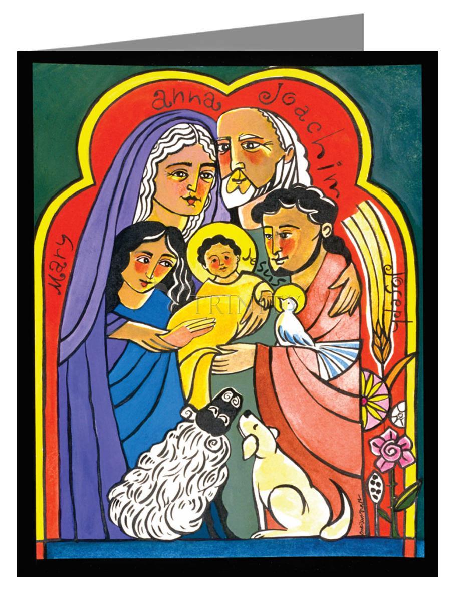 Extended Holy Family - Note Card Custom Text