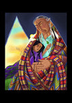 Holy Card - Black Elk and Child by M. McGrath
