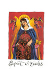 Holy Card - Mary: Expect Miracles by M. McGrath