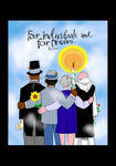 Holy Card - Four Individuals and Four Dreams by M. McGrath