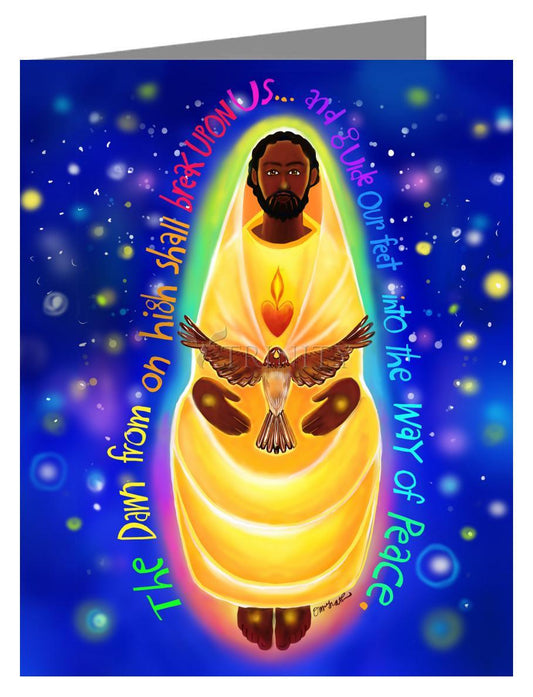 Jesus Dawn From On High - Note Card Custom Text