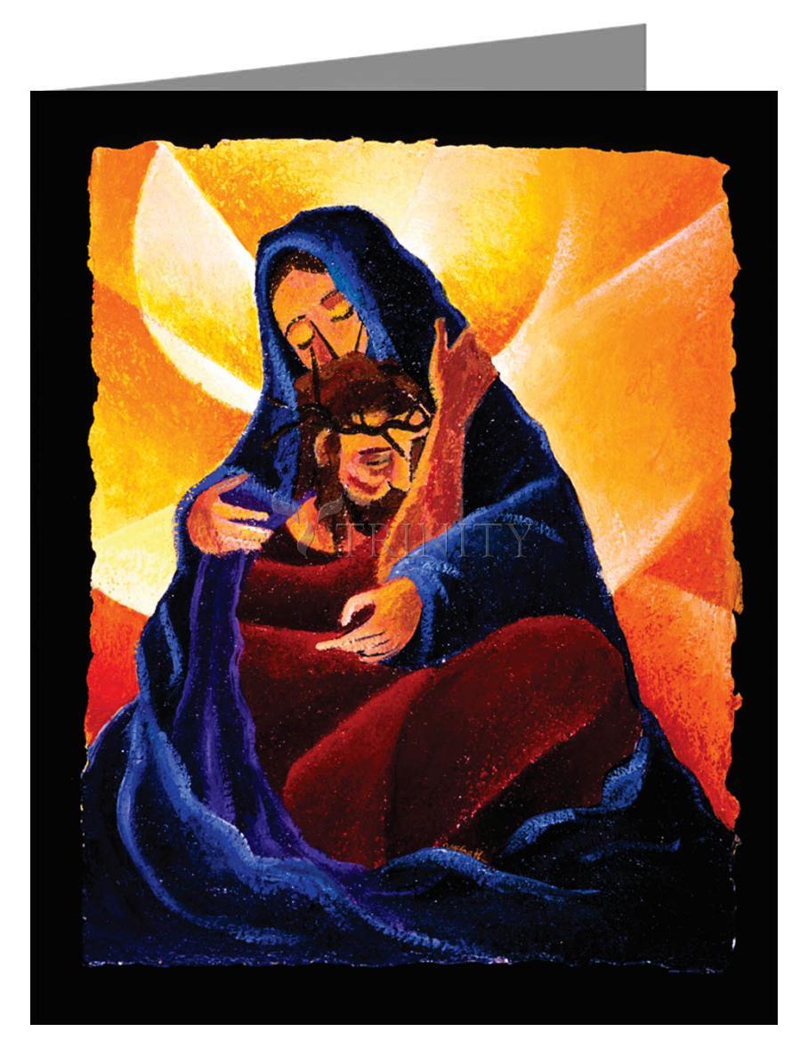 4th Station, Jesus Meets His Mother - Note Card