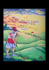 Holy Card - Golfer: The One Who Can by M. McGrath