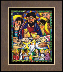 Wood Plaque Premium - Gospel Feast by M. McGrath