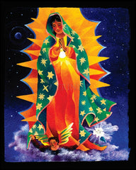 Wood Plaque - Our Lady of Guadalupe by M. McGrath