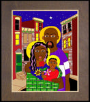 Wood Plaque Premium - Holy Family in Baltimore by M. McGrath