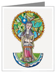 Note Card - St. Hildegard of Bingen by M. McGrath