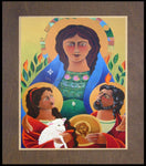 Wood Plaque Premium - Our Lady of Hope by M. McGrath