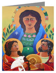 Custom Text Note Card - Our Lady of Hope by M. McGrath