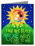 Note Card - I Will Not Reject Anyone by M. McGrath
