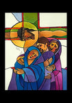 Holy Card - Stations of the Cross - 12 Jesus Dies on the Cross by M. McGrath