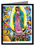 Custom Text Note Card - St. Juan Diego by M. McGrath